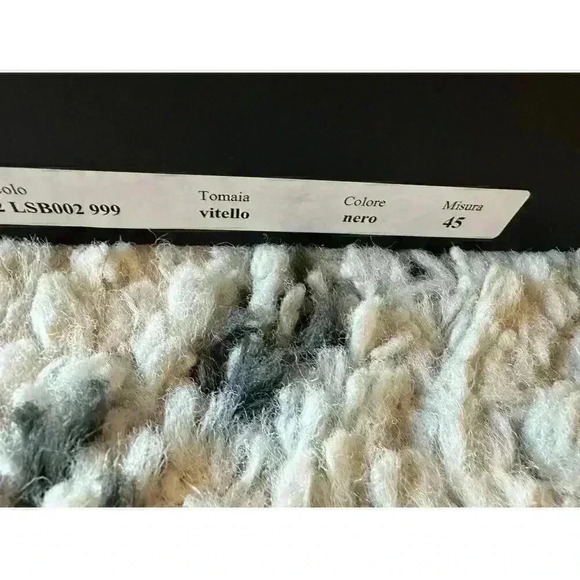 8 By Yoox Black Lace-Up Shoes Italian Size 45 - Step Up in Style - Picture 3 of 10